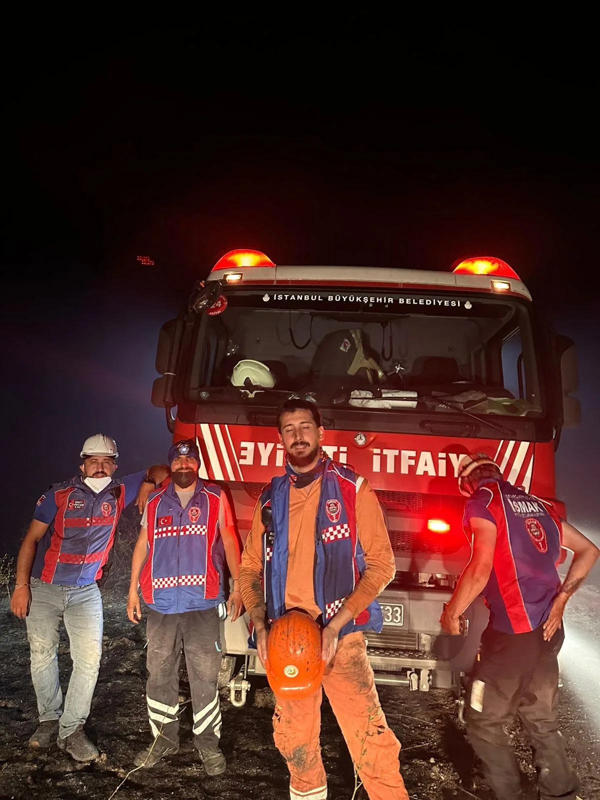 Akdeniz Orman Yangınları: ISMAK Gözetleme ve Tahliye Desteği